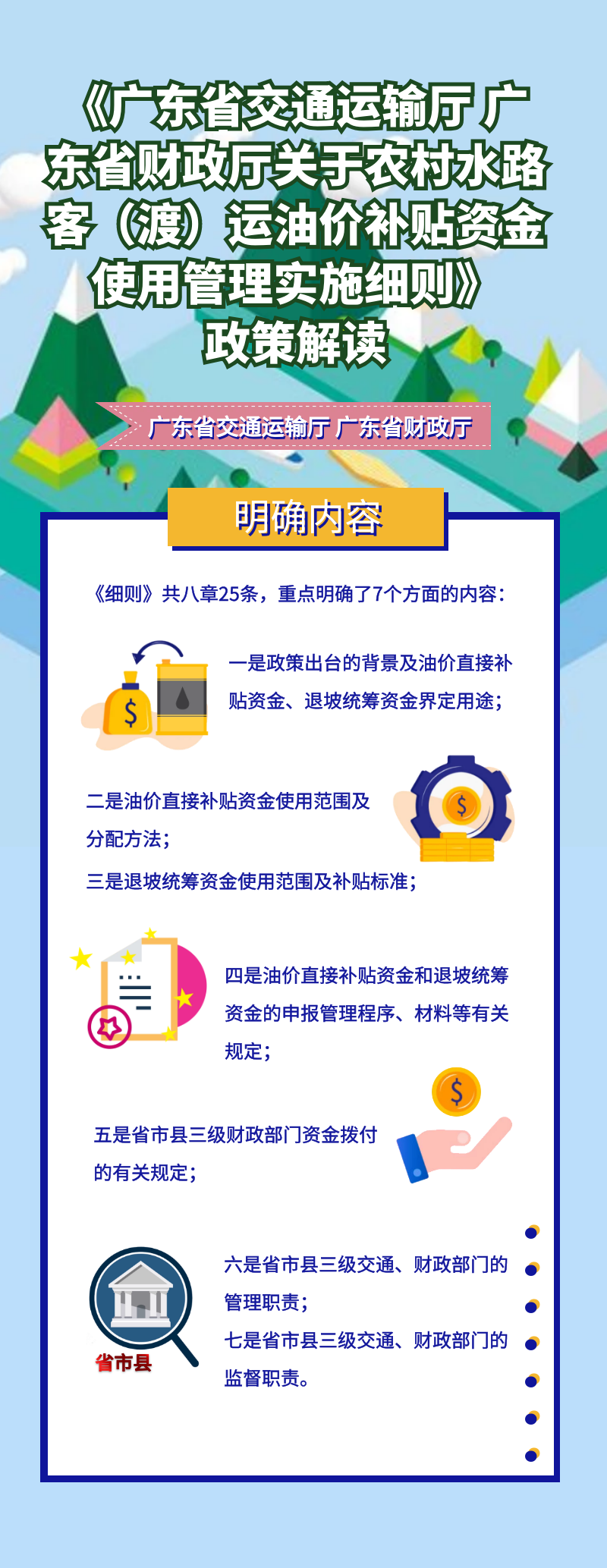 《樱桃直播
 广东省财政厅关于农村水路客（渡）运油价补贴资金使用管理实施细则》政策解读.png